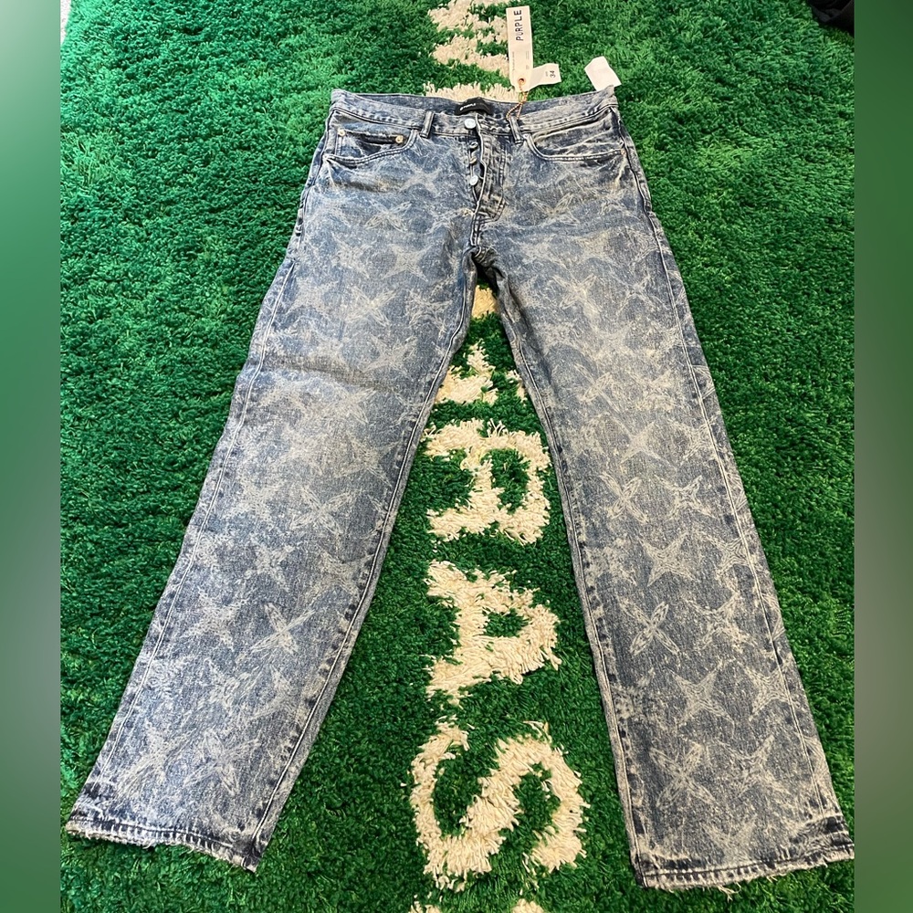 Purple label denim jeans